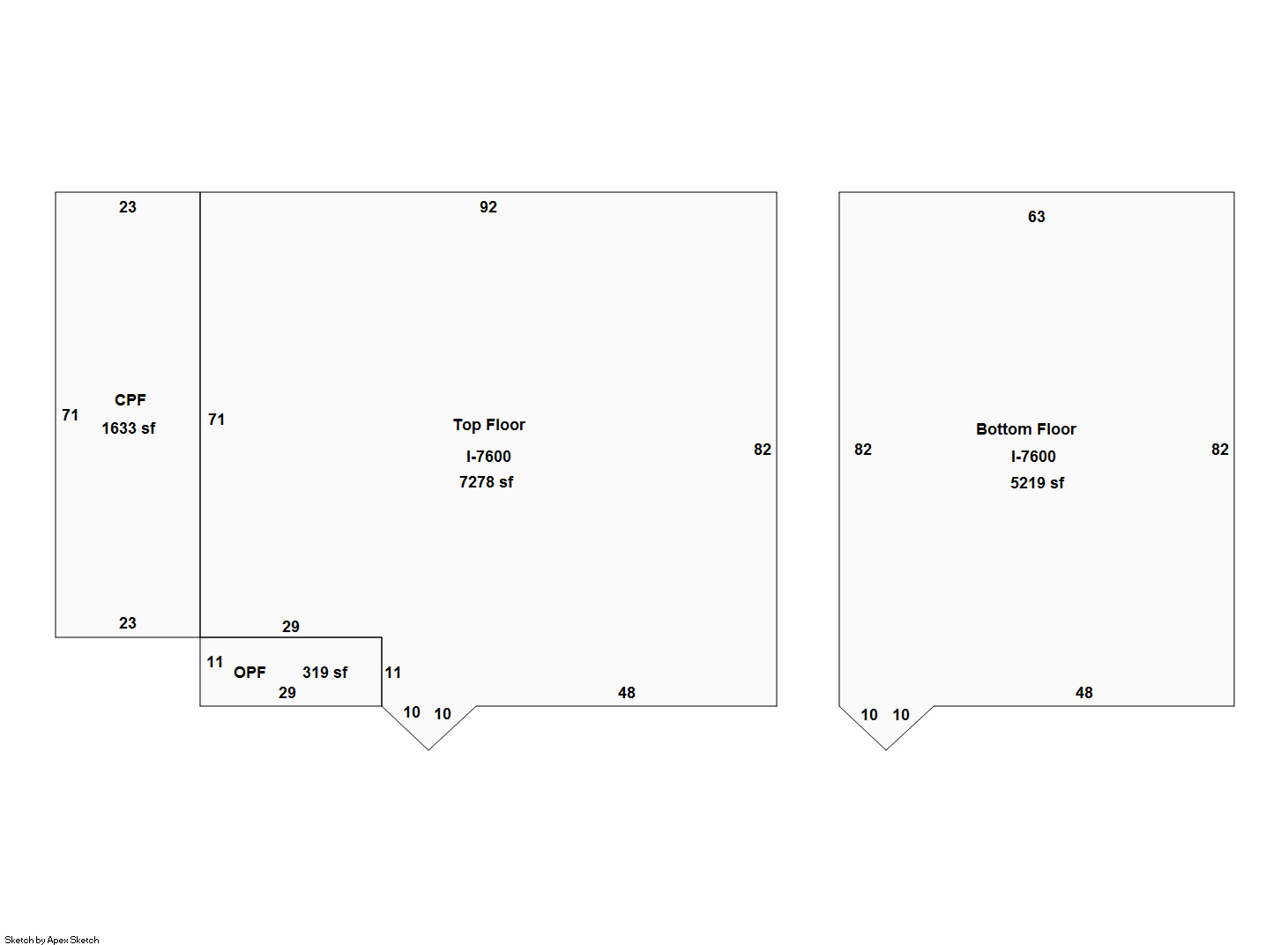 Slf Building Size Parcel Details 05-20-30-510-0000-00U1